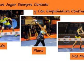 ¿Al Pádel Siempre Se Juega Cortado y con Empuñadura Continental? diferentes empuñaduras en padel