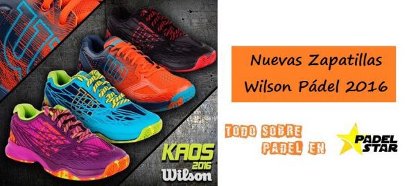 Zapatillas de Padel Wilson 2016