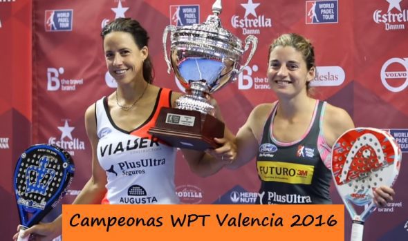 Campeonas World Pádel Tour Femenino de Valencia 2016