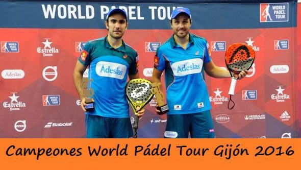 Campeones World Padel Tour Gijon 2016