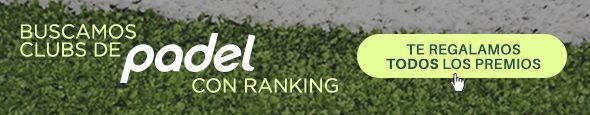 Premios Gratis para Ranking de Clubs de Padel