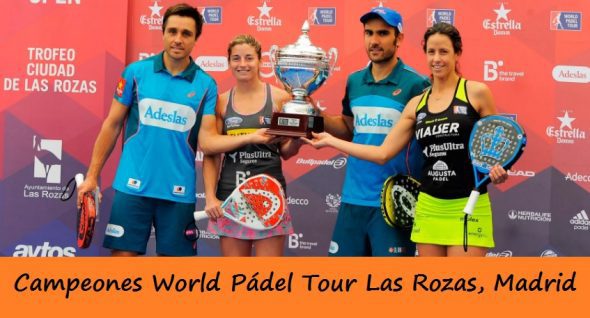 Campeones del World Padel Tour Las Rozas