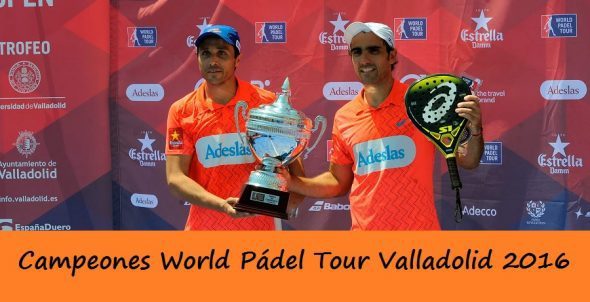 Fernando Belasteguín y Pablo Lima campeones en el World Padel Tour de Valladolid