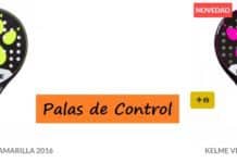 Las 2 PALAS de CONTROL de KELME ¡Para Hombre y Mujer! Palas de Pádel KELME de Control