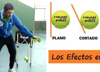 ¿Cómo ENSEÑAR los 3 EFECTOS que se Usan en PÁDEL? Tipos de efecto en pádel