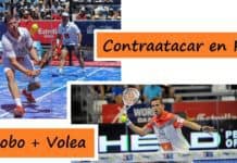 El CONTRA ATAQUE realizando un Buen GLOBO Contra Atacar en Pádel