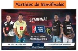 Semifinales World Padel Tour Zaragoza 2016