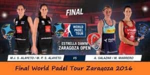 Video de la Final del World Padel Tour Femenino Zaragoza 2016