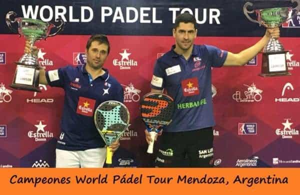 Campeones World Pádel Tour Mendoza