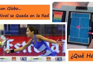 Tiro un GLOBO y un RIVAL se queda PEGADO a la Red ¿Qué Hago? ¿Qué debo hacer al tirar un globo si una de las rivales se queda pegada a la red?