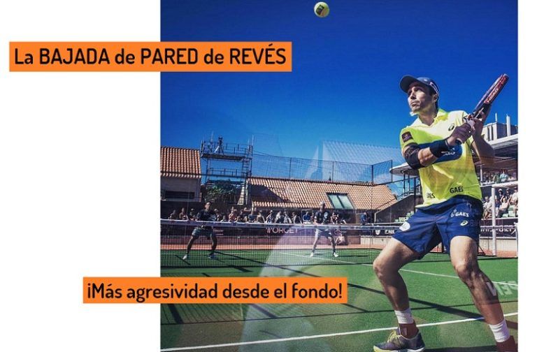 BAJADA de Pared de Revés + Ejercicio con VOLEA de Ataque