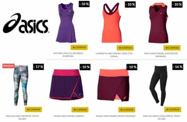 Ropa ASICS Pádel Mujer