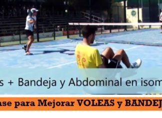 VÍDEO: Mejorando VOLEA y BANDEJAS en Clases de Pádel Mejorar Voleas y Bandeja