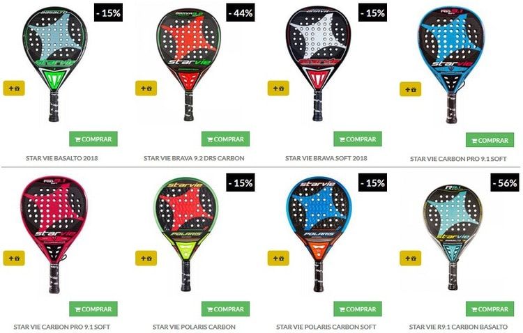 Palas RUGOSAS Star Vie