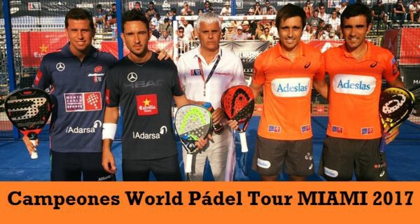 Campeones World Padel Tour Miami 2017