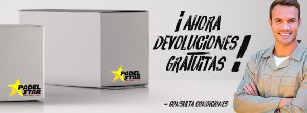Devoluciones GRATIS en Padel Star