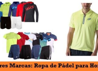 Ropa de pádel para HOMBRE 【Mejores MARCAS】 Ropa de Pádel para Hombre
