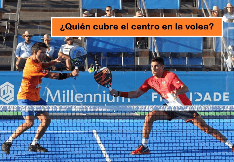 ¿Cómo CUBRIR la RED en PÁDEL cuando subimos a VOLEAR?