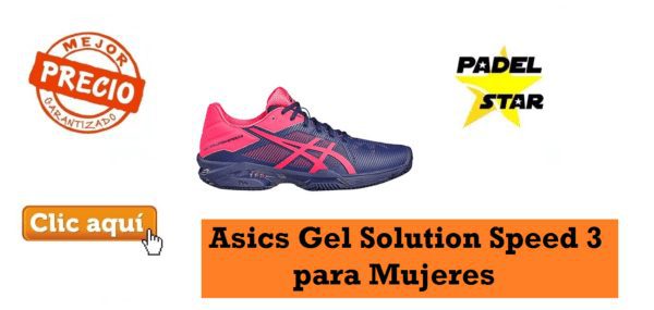 Zapatillas Asics Gel Solution Speed 3 para Mujer