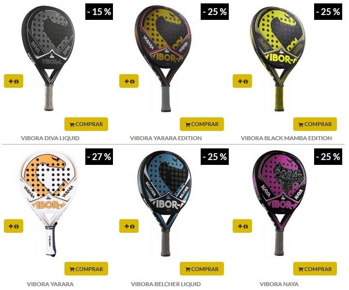 Palas de Padel VIBORA 2018-2019