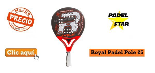 Royal Padel Pole 25 2017 - Pala Anti Epicondilitis