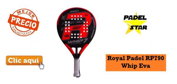 Royal Padel RP790 Whip Eva - Pala Anti Epicondilitis