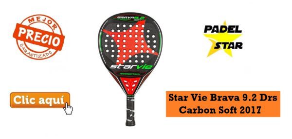 Star Vie Brava 9.2 Drs Carbon Soft 2017 - Pala Anti Epicondilitis