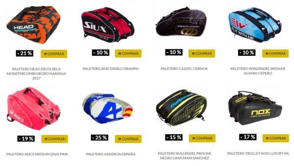 Mejores Paleteros de Pádel