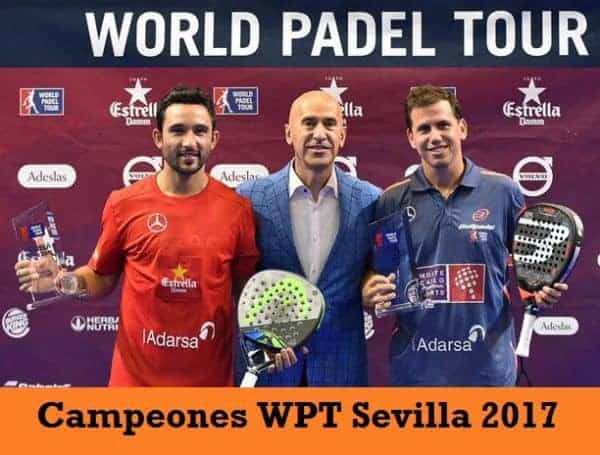 Campeones World Padel Tour SEVILLA 2017