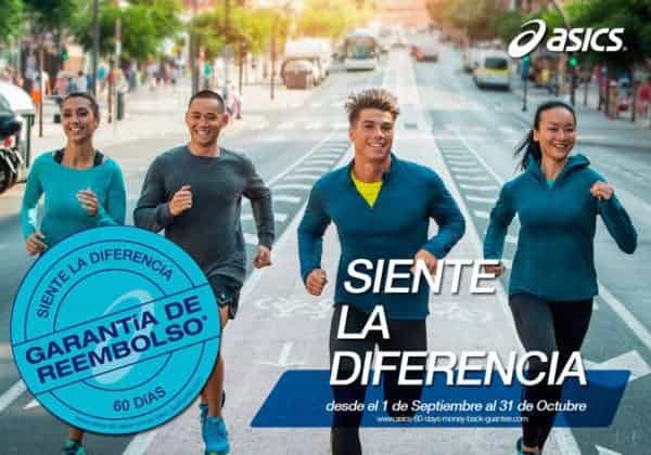 Garantia de Devolucion Zapatillas Asics