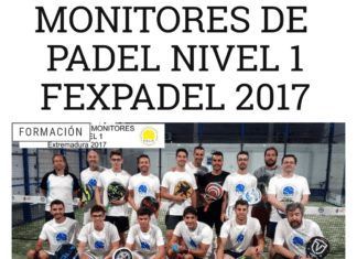 Monitor de Pádel en Don Benito, Villanueva,… Monitor de padel nivel 1