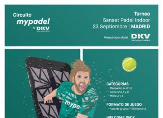 SIUX en el Circuito MyPadel by DKV. Torneo Sanset Padel Indoor Siux en el Circuito MyPadel by DKV