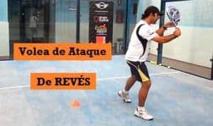 Volea de ataque de revés
