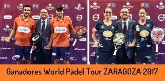 Campeones World Padel Tour Zaragoza 2017