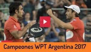 Campeones World Padel Tour Argentina 2017