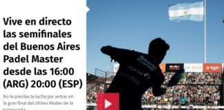 Partidos Semifinales World Padel Tour Argentina en directo