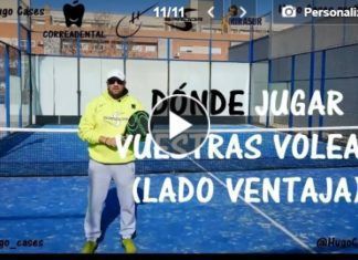 ¿Hacia Dónde Jugar VOLEAS desde el Lado de REVÉS? Donde Jugar Volea Padel