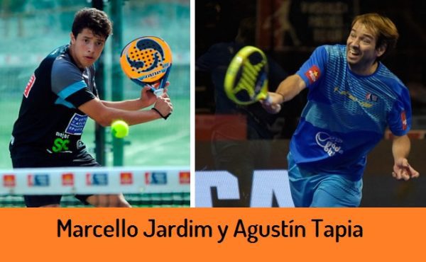 Marcello Jardim y Agustin Tapia