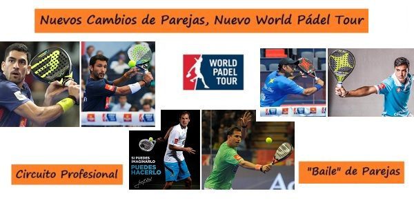 Parejas World Padel Tour 2018