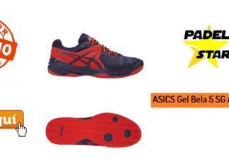 Zapatillas ASICS GEL BELA 5 SG Azul – Calidad Profesional ASICS Gel Bela 5 SG Azul-Rojo
