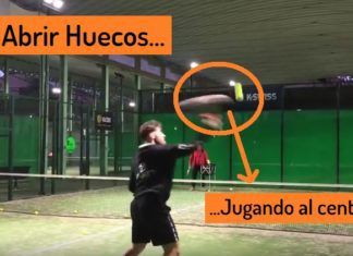 Ejercicio BANDEJA+VOLEA ¡Abriendo Huecos! Abrir Huecos Jugando al Centro