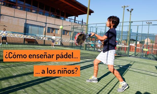 Como aprende padel un niño