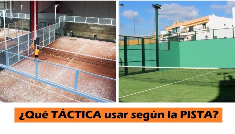 TÁCTICA según la PISTA de pádel