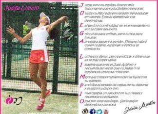 JUEGA LIMPIO ¡Decálogo del Buen Deportista! por Idoia Martín Decalogo del Buen Deportista - JUEGA LIMPIO