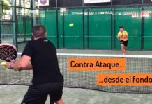CONTRA ATAQUE en pádel tras hacer una CHIQUITA Contra Ataque en Padel