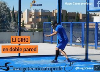 GIRO en Doble PARED | Lado DERECHO y del REVÉS Giro Doble Pared en Padel
