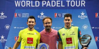 Maxi y Sanyo campeones World Padel Tour ANDORRA 2018