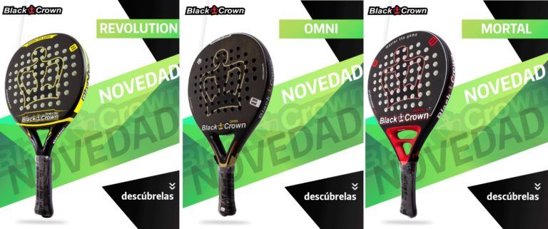 Nuevas PALAS BLACK CROWN «exclusivas» [Mortal, Revolution y Omni]