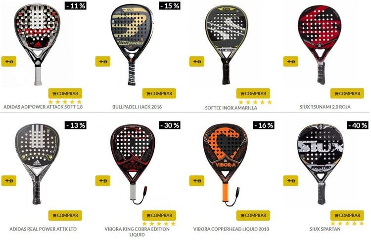 Mejores Palas Potencia 2018