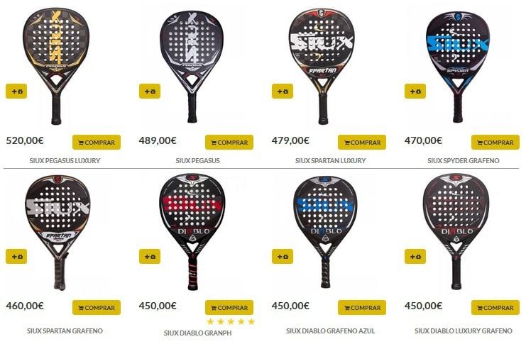 Mejores Palas de Padel SIUX